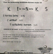 Load image into Gallery viewer, The Kinks : To The Bone (CD, Single, Promo)