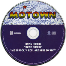 Load image into Gallery viewer, David Ruffin : David Ruffin / Me 'N Rock 'N Roll Are Here To Stay (CD, Comp)