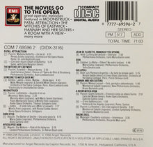 Load image into Gallery viewer, Various : The Movies Go To The Opera (CD, Comp)