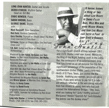 Load image into Gallery viewer, Long John Hunter : Ride With Me (CD, Album, RE, RM)