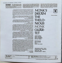 Load image into Gallery viewer, The Thelonious Monk Quartet : Monk's Dream (CD, Album, RE, RM)
