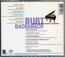 Load image into Gallery viewer, Burt Bacharach : One Amazing Night (CD, Album)