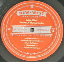 Load image into Gallery viewer, John Hiatt : Terms Of My Surrender (LP, Album, Ltd)