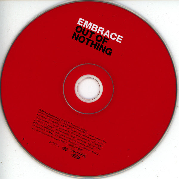 Buy Embrace : Out Of Nothing (CD) Online for a great price