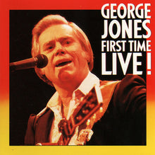 Load image into Gallery viewer, George Jones (2) : First Time Live! (CD, Album, RE)