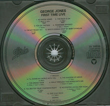 Load image into Gallery viewer, George Jones (2) : First Time Live! (CD, Album, RE)