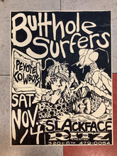 Load image into Gallery viewer, Butthole Surfers at Austin Ritz Theatre - 1987 (Poster)