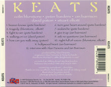 Load image into Gallery viewer, Keats : Keats (CD, Album, RE)