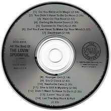 Load image into Gallery viewer, The Lovin' Spoonful : All The Best Of The Lovin' Spoonful (CD, Comp, Club)