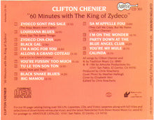 Load image into Gallery viewer, Clifton Chenier : 60 Minutes With The King Of Zydeco (CD, Comp)
