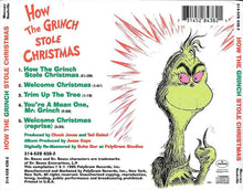 Load image into Gallery viewer, Dr. Seuss : How The Grinch Stole Christmas (CD, RM, PMD)