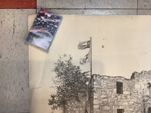 Load image into Gallery viewer, "The Alamo" Art Print by Charles Phillip Vaughn - 1984 (Poster)