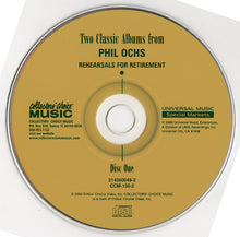 Load image into Gallery viewer, Phil Ochs : Two Classic Albums From Phil Ochs (CD, Album, RE + CD, Album, RE + Comp)