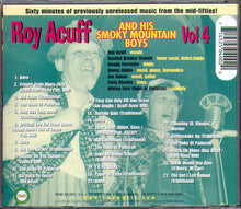 Load image into Gallery viewer, Roy Acuff And His Smoky Mountain Boys : The RC Cola Shows Vol. 4 (CD, Album)