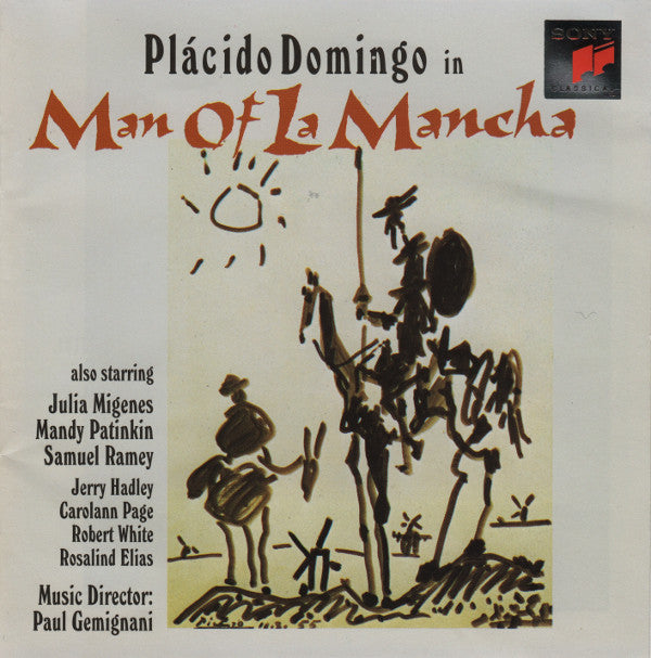 Plácido Domingo* : Man Of La Mancha (CD, Album)