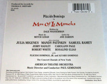 Load image into Gallery viewer, Plácido Domingo* : Man Of La Mancha (CD, Album)