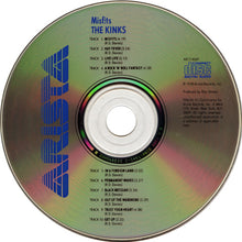 Load image into Gallery viewer, The Kinks : Misfits (CD, Album, RE)