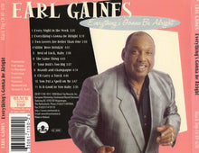 Load image into Gallery viewer, Earl Gaines : Everything's Gonna Be Alright (CD, Album)