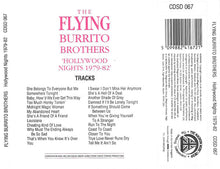 Load image into Gallery viewer, The Flying Burrito Brothers* : Hollywood Nights 1979-82 (CD, Album)