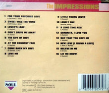 Load image into Gallery viewer, The Impressions : For Your Precious Love (CD, Comp, RE)