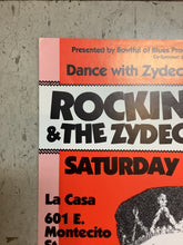 Load image into Gallery viewer, Rockin' Dopsie & The Zydeco Twisters at La Casa (Poster)