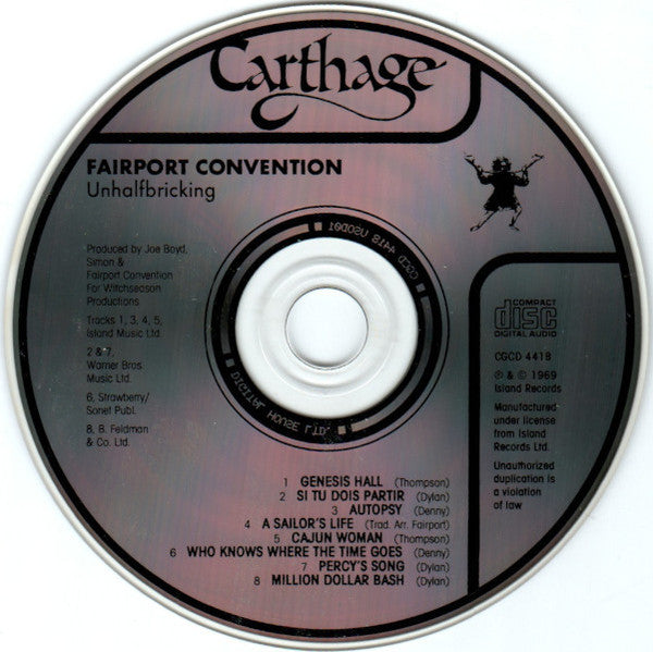 Fairport Convention - Unhalfbricking (CD, Album, RE)