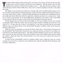 Load image into Gallery viewer, Hank Thompson : Hank Thompson At The Golden Nugget (CD, Album, RE)