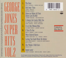 Load image into Gallery viewer, George Jones (2) : Super Hits Vol.2 (CD, Comp)