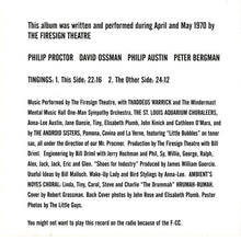 Load image into Gallery viewer, The Firesign Theatre : Don't Crush That Dwarf, Hand Me The Pliers (CD, Album, RE)