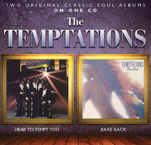 Load image into Gallery viewer, The Temptations : Hear To Tempt You / Bare Back (CD, Comp)