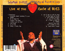 Load image into Gallery viewer, Solomon Burke And The Souls Alive Orchestra : Live At The House Of Blues (CD)