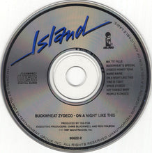 Load image into Gallery viewer, Buckwheat Zydeco : On A Night Like This (CD, Album)