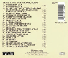 Load image into Gallery viewer, Ernie K-Doe : Burn, K-Doe, Burn! (CD, Comp)
