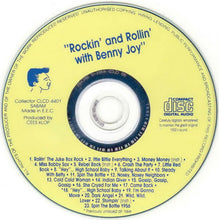 Load image into Gallery viewer, Benny Joy : Rockin' And Rollin' With Benny Joy (CD, Comp)