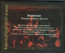 Load image into Gallery viewer, Incantation : Blasphemy In Brazil Tour 2001 (CD, Album, Ltd)