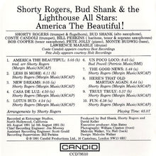 Load image into Gallery viewer, Shorty Rogers - Bud Shank & The Lighthouse All Stars* : America The Beautiful (CD, Album)