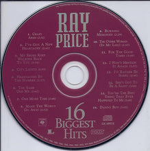 Load image into Gallery viewer, Ray Price : 16 Biggest Hits (HDCD, Comp)