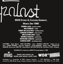 Load image into Gallery viewer, Ronnie Lane Band : Live At Rockpalast 1980 (CD, Album, RM)