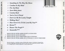 Load image into Gallery viewer, James Taylor (2) : Greatest Hits (CD, Comp, RE)