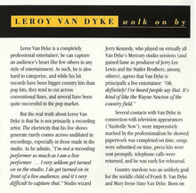 Load image into Gallery viewer, Leroy Van Dyke : Walk On By (CD, Comp)