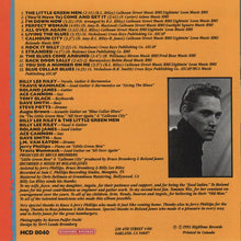 Load image into Gallery viewer, Billy Lee Riley : Blue Collar Blues (CD, Album)