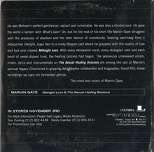 Load image into Gallery viewer, Marvin Gaye : Midnight Love & The Sexual Healing Sessions (CD, Album, Promo, RE, RM + CD, Album, Promo)