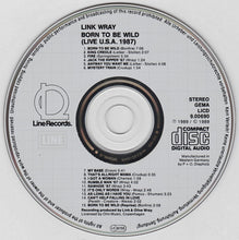 Load image into Gallery viewer, Link Wray : Born To Be Wild Live In The USA 1987 (CD, Album)