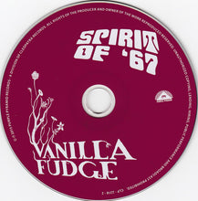 Load image into Gallery viewer, Vanilla Fudge : Spirit Of '67 (CD, Album)