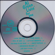 Load image into Gallery viewer, Al Green : Livin' For You (CD, Album, RE)