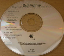 Load image into Gallery viewer, Del Shannon : Sings Hank Williams (CD, Album)