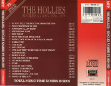 Load image into Gallery viewer, The Hollies : Singles A's & B's 1970 - 1979 (CD, Comp)