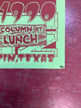 Load image into Gallery viewer, Gwar and Agony Column at Liberty Lunch - 1990 (Poster)