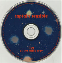 Load image into Gallery viewer, Captain Sensible : Live At The Milky Way (CD)