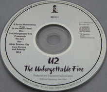 Load image into Gallery viewer, U2 : The Unforgettable Fire (CD, Album, RE)
